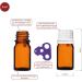 Handsunity 5ml Dripper Insert Bottles - 6 Pack Small Amber Glass with White Dripping Closure - Perfect for Pharmacists & DIY Projects - Buy Online on GoSupps.com