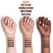 4D Tinted Eyebrow Gel with Spoolie Brush & Razor - Long Lasting, Non-Sticky, Soft Brown - 5.0g | Cruelty Free, Paraben Free - Buy Online on GoSupps.com