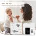 Creawoo Wooden Baby Memory Book Set - Baby's First 5 Years Milestone Journal, Record Diary, Scrapbook, Keepsake Gift Box for New Parents - Includes Ink Pad, Souvenir Bags, Envelopes - Buy Online on GoSupps.com