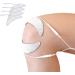 prorelax White Banana-Shaped Knee Electrode Pads - Pain Relief and Muscle Therapy - Buy Online on GoSupps.com