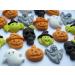 21x Halloween Cake Toppers Edible Cupcake Decorations Sugar Pumpkin Ghost Witch Skull Spider - Buy Online on GoSupps.com