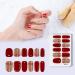 MWOOT 16 Sheet French Art Nail Stickers | DIY Self-Adhesive Nail Art Decals & Nail Files for Manicure Decoration - Buy Online on GoSupps.com