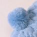 Haokaini Newborn Baby Ear Hooded Knitted Winter Romper Snowsuit 6-12 Months Blue - Buy Online on GoSupps.com
