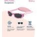 Kiddus Baby Sunglasses for Newborn to 2 Years | Purpleflower Pattern | UV400 Protection - Buy Online on GoSupps.com