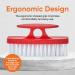 Superio Nail Brush Cleaner with Handle - Durable Scrubber for Toes & Fingernails | Heavy Duty Stiff Bristles for All Surface Cleaning - Buy Online on GoSupps.com