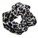 12 Pack Women's Leopard Print Hair Scrunchies - Cheetah & Leopard Hair Ties Set - Elastic Ponytail Holders - Velvet & Chiffon Styles - Buy Online on GoSupps.com