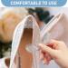 4 Pairs Silicone Heel Pads - Comfortable Wear-Resistant Heel Protectors for High Heels | Transparent Shoe Heel Liners & Foot Supplies - Buy Online on GoSupps.com