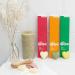 Ethique Hair Sampler Set - 3 Solid Shampoo Bars & 2 Conditioner Bars for All Hair Types - Buy Online on GoSupps.com