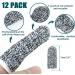 12pcs Reusable Finger Covers for Cuts - Anti-Slip, Cut Resistant Finger Sleeves for Kitchen Work - 5 Level Protection Guards - Thumb Fingertips Protectors - 12 Pack - Buy Online on GoSupps.com