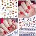 EBANKU 12 Sheets Christmas Nail Art Stickers 3D Self-Adhesive Nail Decals Santa Claus tree Decals Manicure Decoration for Women Girls Kids Fingernails Toenails Decor - Buy Online on GoSupps.com