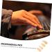 POPETPOP 8 Pcs Guzheng nail pieces Finger Picks music Finger Nail Protectors lute instrument thumb picks fake nails for kids Protective Guzheng Fake Nails child horns guqin 2.5X1.2X0.1CM Light Yellow 02 - Buy Online on GoSupps.com
