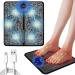 EMS Foot massager Electric USB Foot Health Massage Device promotes blood flow and relieves muscle pain foot massage device with 8 modes & 19 adjustable intensity levels