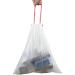 Doryh 2.5 Gallon White Drawstring Trash Bags - Pack of 2 (240 Bags Total) - Buy Online on GoSupps.com