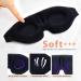 2 Pack 3D Sleep Masks for Men & Women | Effective Light Blocking Eye Masks for Eyelash Extensions | Soft Adjustable Blindfold - Buy Online on GoSupps.com