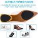 GADEBAO Non-Slip Shoe Pads - 8 pcs Black Self-Adhesive Sole Sticker Protectors for High Heels - Buy Online on GoSupps.com
