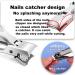 High Grade Stainless Steel Toenail Clippers - Sharp Curved Blade, No Splash Design - Ideal for Thick Nails - Silver - Buy Online on GoSupps.com