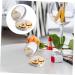 Hapinary Marble Pattern Contact Lens Box with Mirror | Travel-Friendly Lens Container & Carrier Bag - Buy Online on GoSupps.com