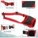 Shop Wllhyf Soft Nylon Dog Muzzle | Breathable & Comfortable Biting Chew Prevention | Adjustable Muzzle for Small Dogs (Red M) - Buy Online on GoSupps.com