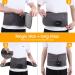 Tebi USB Heated Hip Belt - Infrared Heat Waist Massage Device for Back & Abdominal Pain Relief - Hot Compress & Lumbar Support - Buy Online on GoSupps.com