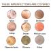 Portable Waterproof Tattoo Concealer Cream for Men and Women - Dark Color 0.7oz - Buy Online on GoSupps.com