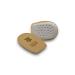 Pedag Perfect Shock Absorbing Heel Pads  Vegetable Tanned Leather and Latex Rubber  Tan  Medium (8L to 7M) Tan Medium (W8-10 EU 38-40)