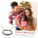 CALLARON 3pcs Black and Bracelet Matching Bracelets Initial Bracelet Heart Bracelet for Couples Beads for Friendship Bracelets The Letter Is Acrylic Black Rope Miss Manual - Buy Online on GoSupps.com