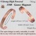Vicmag Copper Bracelet for Women & Men | Ultra Strength Magnets | 99.9% Solid Pure Copper | Adjustable Size | Gift Box Included - Buy Online on GoSupps.com