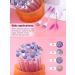 Ebanku 40-Piece Violet Diamond Empty Mascara Tube Set - Perfect for Eyelash Extensions & Makeup Application - Buy Online on GoSupps.com