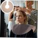 MUSISALY Hair Dye Cloth Hairdressing Neck Collar Stylist Cutting Collar Hair Cutting Collar Coloring Cape for Hair Dye Salon Hair Dye Collar Haircut Neck Guard Haircut Neck Cape Cover 40X40CM - Buy Online on GoSupps.com