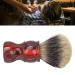 Synthetic Hair Shaving Brush with Red Resin Grip | Barber Salon Tool for Face Hair Cleaning | Best Gifts for Men & Women - Buy Online on GoSupps.com