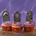 Dtzzou 24pcs Halloween Cupcake Toppers Halloween Cupcake Picks for Halloween Party Decorations Halloween Supplies - Buy Online on GoSupps.com