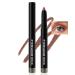 Cream Eyeshadow Stick Eyeliner Multi-Use Brightener Eyeshadow Pencil Waterproof Long Lasting Eye Shadow Stick Brown Matte & Shimmer Finish Smooth Crease-proof Buildable Eyeshadow with Sharpener-03#