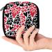 GIAPB Period Bag - Sanitary Napkin Storage & Makeup Pouch, Black & Red Hearts - 1698 - Buy Online on GoSupps.com