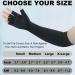 Buy Copper Long Arthritis Gloves - Compression Gloves for Pain Relief | Fingerless Extra Long Fit for Men & Women | Medium Size - Buy Online on GoSupps.com