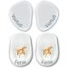 Foetactive gel pillow - (4 pcs.) - If you appear gently you get far.Gel pillows to increase the running comfort!2 heel/ 2 forefoot pads transparent