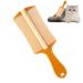 Pet Comb for Cats - Double-Sided Dog Grooming Comb Kitten Flea Comb - Hangable Cat Grooming Comb Pet Grooming Comb for Home Pet Shops Yellow