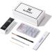 Bluesky Gum Gel Nail Extension Kit Poly Gel Polish Starter Kit Full Set for Beginners Dual Forms Cuticle Pusher Nail File Brush Applicator Clear 60g - Buy Online on GoSupps.com