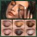 LUXAZA 24H Longwear Eyeshadow Stick - Matte & Metallic Neutral Brown Cream - Waterproof Champagne Shimmer - Pro Eye Highlighter Makeup Stick 206 - Buy Online on GoSupps.com