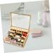 Didiseaon 1pc Box Cosmetic Storage Box Compact Makeup Storage Bins with Lids Desktop Case With Cover Manager - Buy Online on GoSupps.com