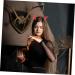 Holibanna 5 Sets Bat Headband Collar Hair Accessories for Prom Bat Wing Hair Bands Black Accessories for Women Halloween Bats Prom Hair Accessories Outfit Headdress Halloween Leather Red - Buy Online on GoSupps.com