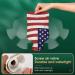 American Flag Hot Water Bottle with Plush Cover - Hand Warmer for Adults & Kids | 26.5x15.3cm - International Shipping - Buy Online on GoSupps.com