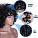 KEAT 14-Inch Curly Afro Wig for Black Women | Natural-Looking Synthetic Hair with Bangs - Heat Resistant K001BKA - Buy Online on GoSupps.com