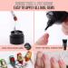 Makartt 2pcs Nail Rhinestone Glue Gel with Brush Pen Set 8ml+30ml Clear Nail Gem Glue Gel Super Strong Adhesive Nail Art Glue Gel for Nail Decorations 3D Stones Charms Flowers Nail Rhinestone Glue Kit - Buy Online on GoSupps.com