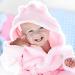Personalized Baby Bathrobe - KDO Magic | Embroidered Name Hooded Pink | Perfect Gift for Christmas & Birthdays (12-18 Months) - Buy Online on GoSupps.com