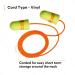 3M Ear Plugs 200/Box - E-A-Rsoft SuperFit 311-1254 Corded Foam Hearing Protection NRR 33 for Drilling Grinding Welding & More | Buy Internationally - Buy Online on GoSupps.com