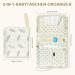 Nesritoy Baby Diaper Bag with Diaper Pad - Spacious & Compact On-the-Go Diaper Backpack in Beige (22x18cm) - Buy Online on GoSupps.com