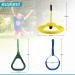 Three-Piece Ninja Line Accessories Set: Durable Ring, Triangle, and Wheel - Ninja Warrior Training Equipment for Obstacle Course - Buy Online on GoSupps.com
