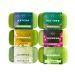 O Naturals 6-Piece Green Tea Herbal Essential Oils Natural Bar Soap Collection Moisturizing Face & Body Cleanser Gift Set Vegan Ingredients Shea Butter Enriched. Men & Women 4oz