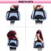 DAWOO Portable Cat Carrier | Foldable Soft Sided Travel Bag | Airline Approved | Breathable Mesh Top & Sides | Blue 43x20x28cm - Buy Online on GoSupps.com