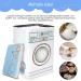 Cocoarm Laundry Gel Storage Box - Metal Detergent Canister with Handle | Rust Resistant | 15.2 x 15.2 x 22.3cm - Buy Online on GoSupps.com